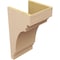 Ekena Millwork 11"W x 11"D x 22"H Wide Pescadero Rough Cedar Woodgrain TimberThane Corbel, Primed Tan CORUR11X11X22PECRCPR - alternate 6